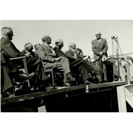 Mr J. H. Jebson at the Kimberley Water Race opening