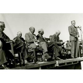 Mr W. Dalley at the Kimberley Water Race opening