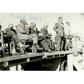 Mr C. A. Inch at the Kimberley Water Race opening