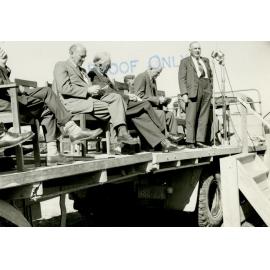 Mr D. H. Butcher at the Kimberley Water Race opening