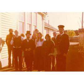 Group at Darfield Post Office Centennial