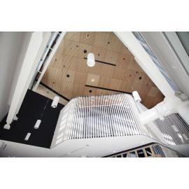 Ceiling installation in Te Ara Ātea