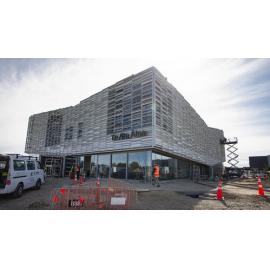 Newly installed Te Ara Ātea sign