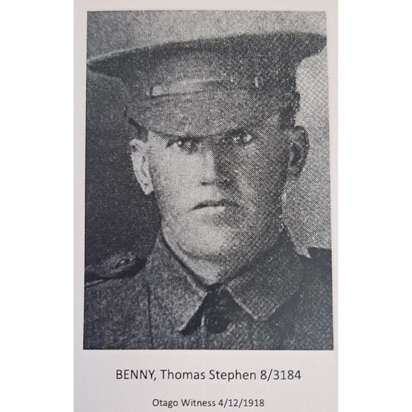 Sergeant Thomas Stephen Benny