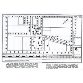 Map of Burnham Industrial School, 1920