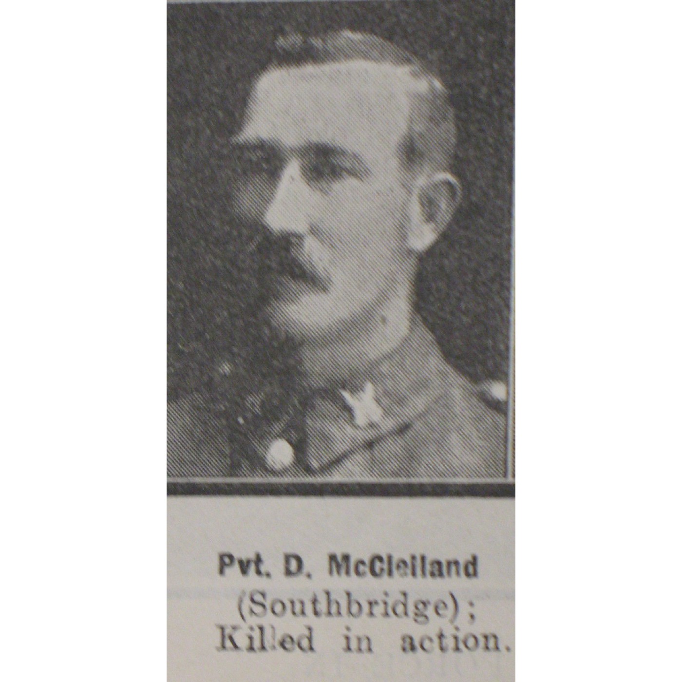 Private David McClelland