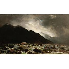 Mount Rolleston and the Otira River