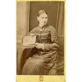 Early Studio Portrait of Young Woman