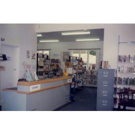 Interior of the old Lincoln Library, 1997