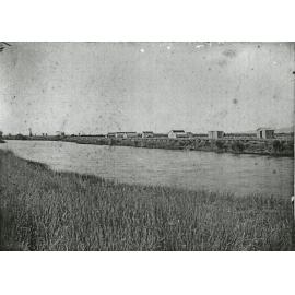 Selwyn Huts from across the Waikirikiri Selwyn River 