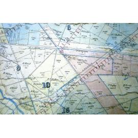 Map of Darfield and Whitecliffs farms