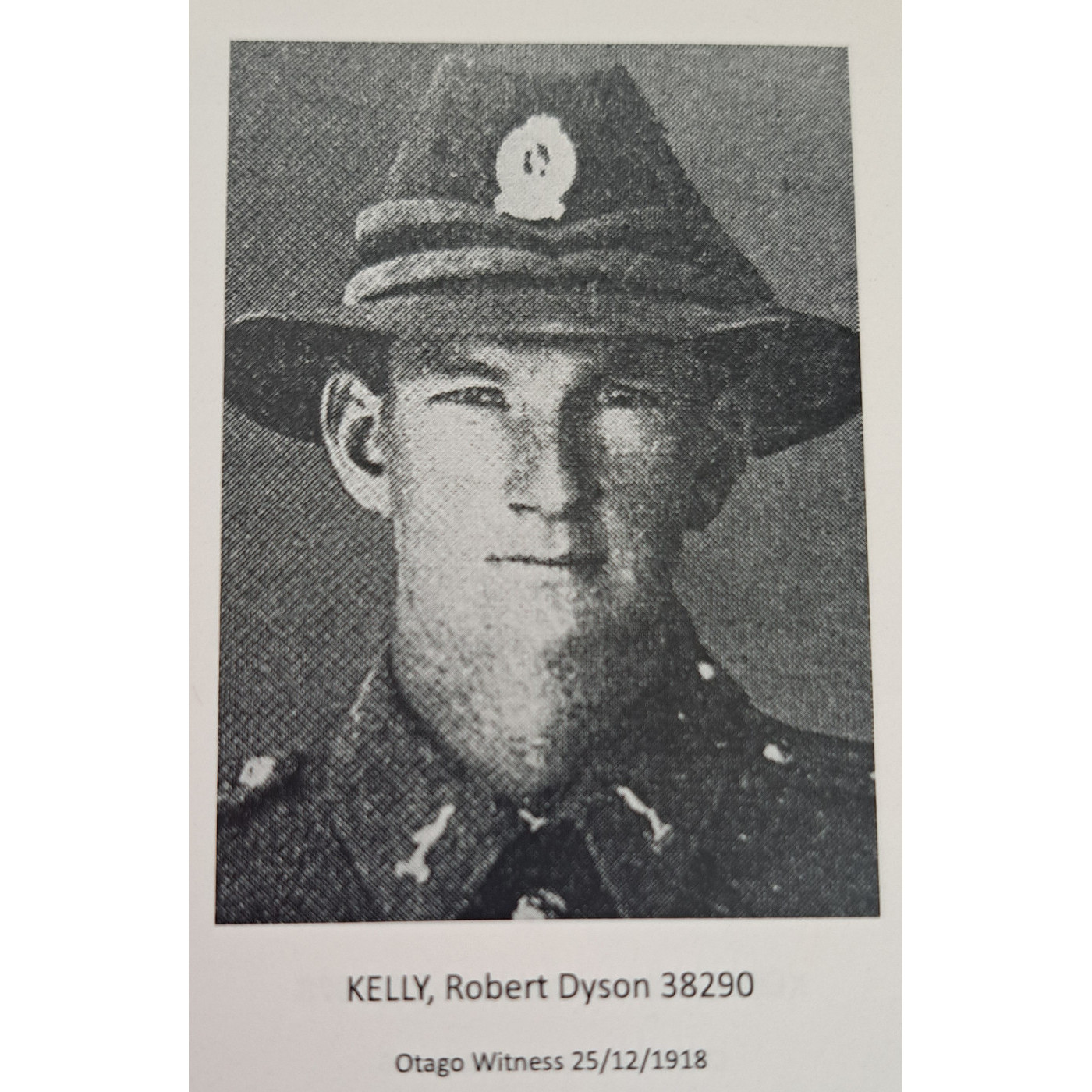 Lance Corporal Robert Dyson Kelly