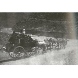 Cassidy stagecoach in Porters Pass
