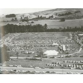 Aerial view of the Malvern A & P Show