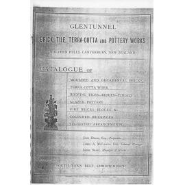 Glentunnel Brick, Tile, Terra-cotta and Pottery Works Catalogue 