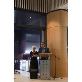 Keynote speaker David Ward, Chief Executive Officer at the opening of Te Ara Ātea