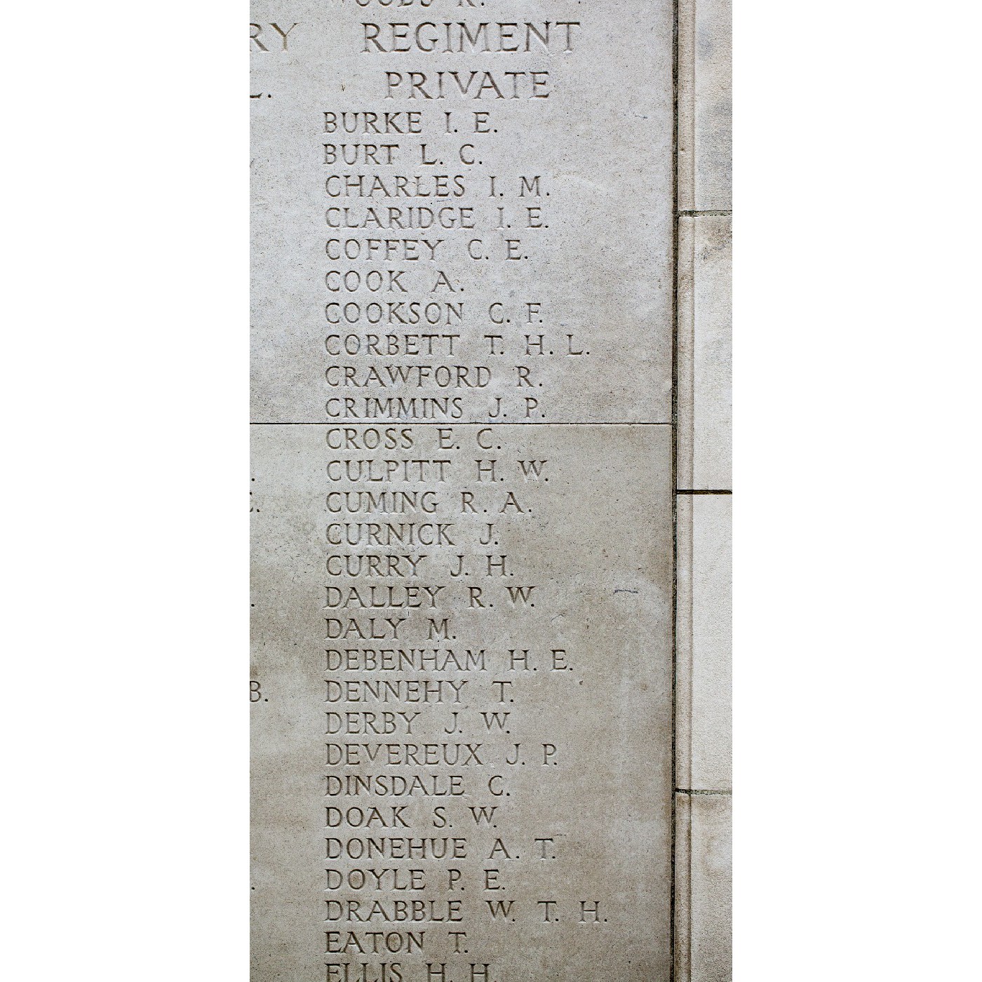 Private Clement Frank Cookson