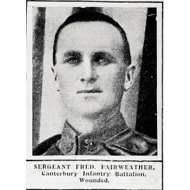 Sergeant Fred Fairweather