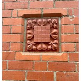 Hurst Seager-designed tile mould, Glentunnel Library
