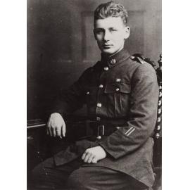 Rewi Alley in military uniform, c.1917