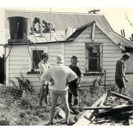 Getting ready to move Liffey Cottage