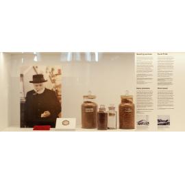 Levi Lowe and his A & P Medal