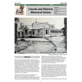 Newsletter / Lincoln & Districts Historical Society, No. 54 (March 2022)