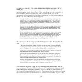 LBC: A History; Chapter 10