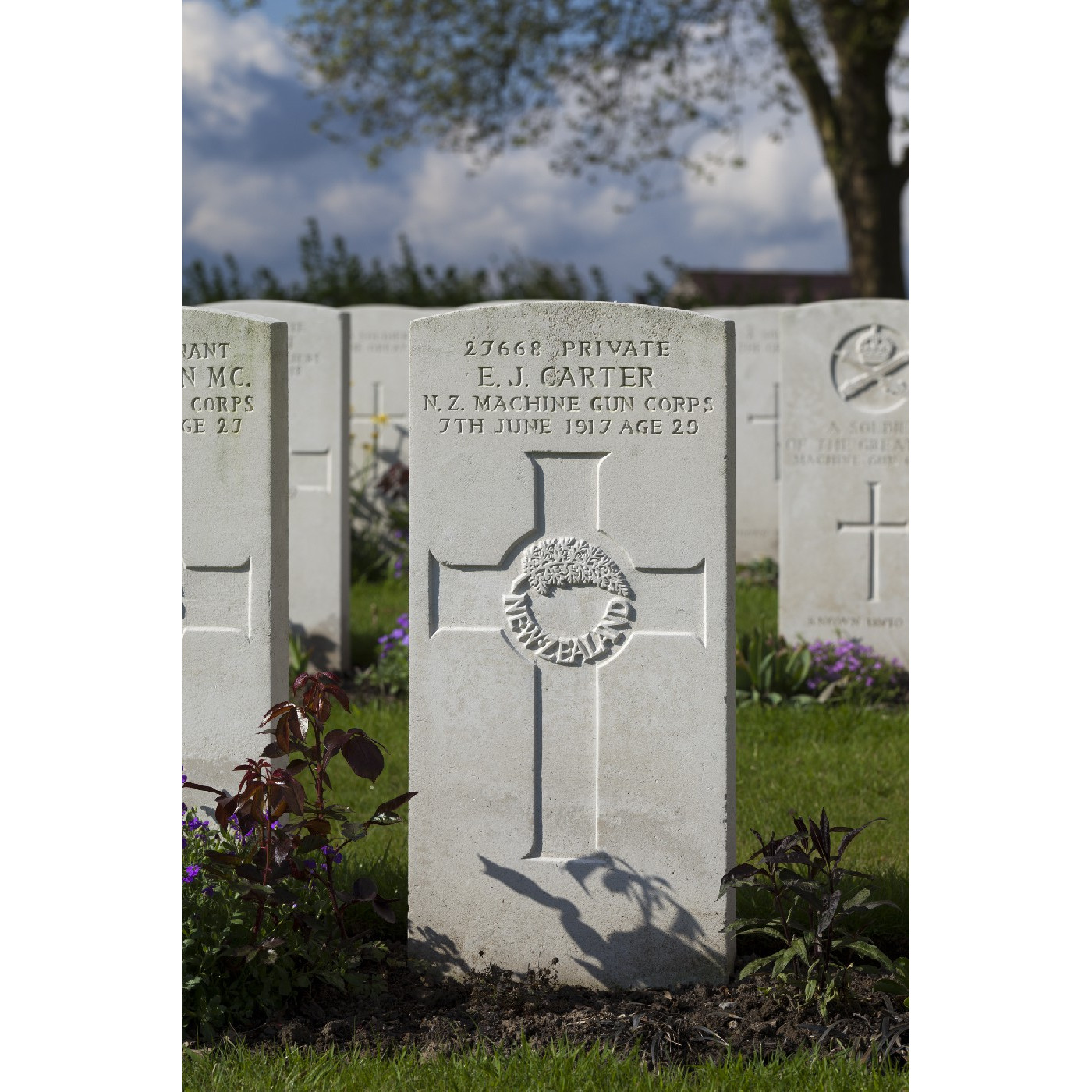 Private Ernest Joseph Carter