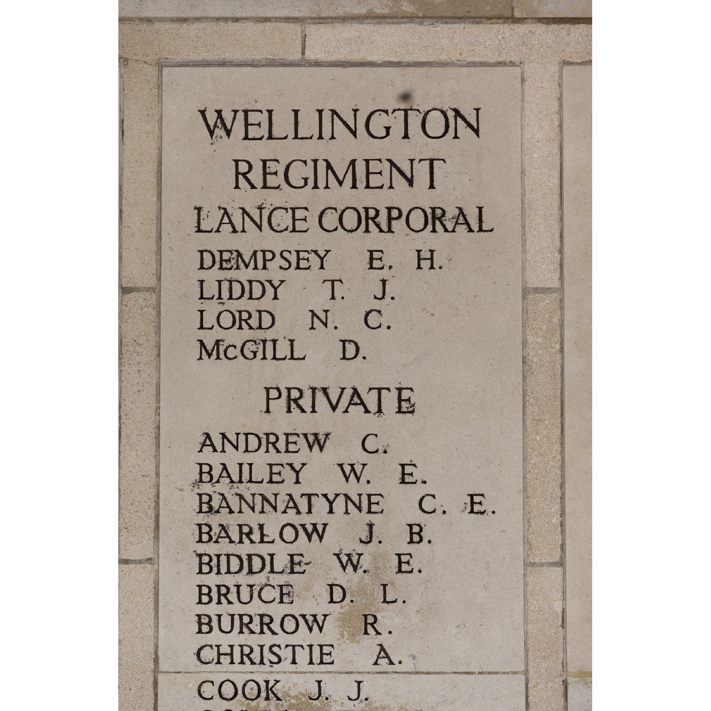 Private Charles Andrew