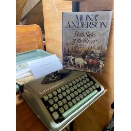 Mona Anderson's Typewriter at Homebush Museum