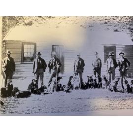 High Country musterers  with their dogs