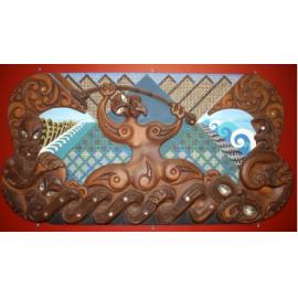 Image of Mural, Rākāihautū, Te Pā o Moki 