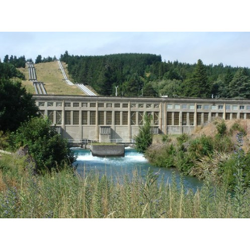 Lake Coleridge Power Station and Village