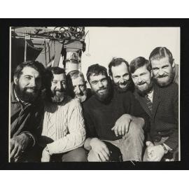 Beard growing competition at Halkett School Centenary, 1970