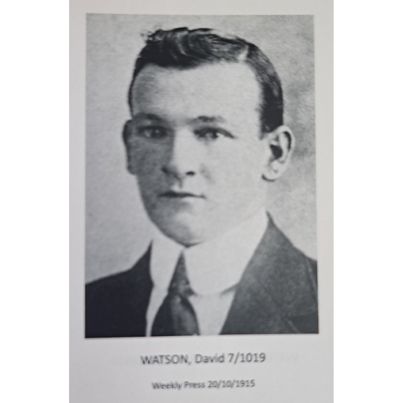 Trooper David Watson 