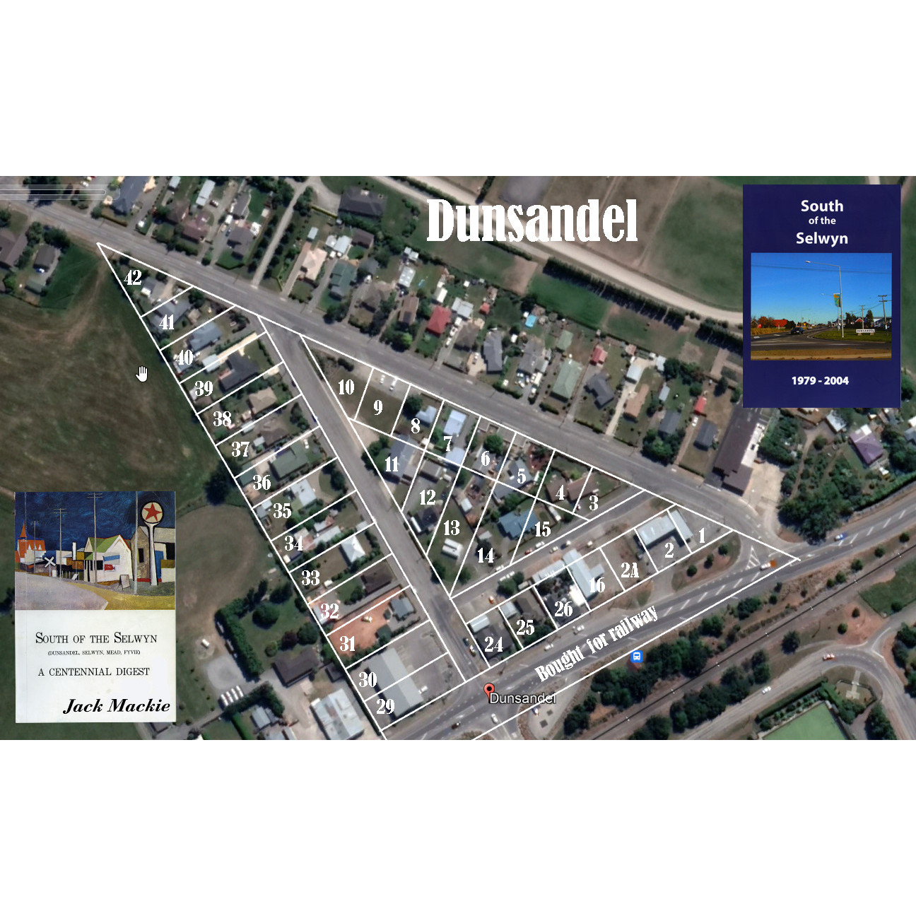 The first Dunsandel subdivisions