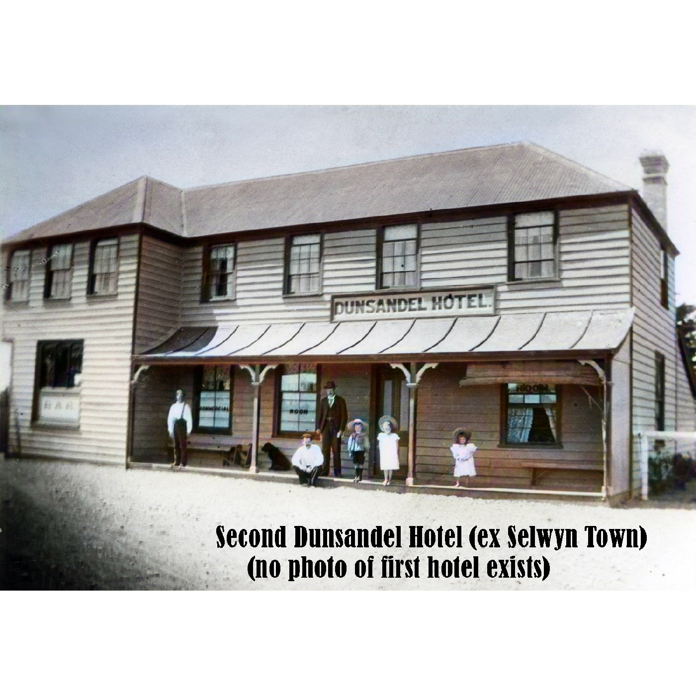 The first Dunsandel Hotel