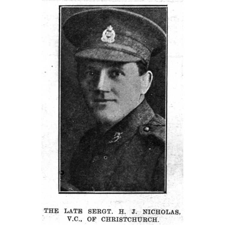 Sergeant Henry James Nicholas V. C.