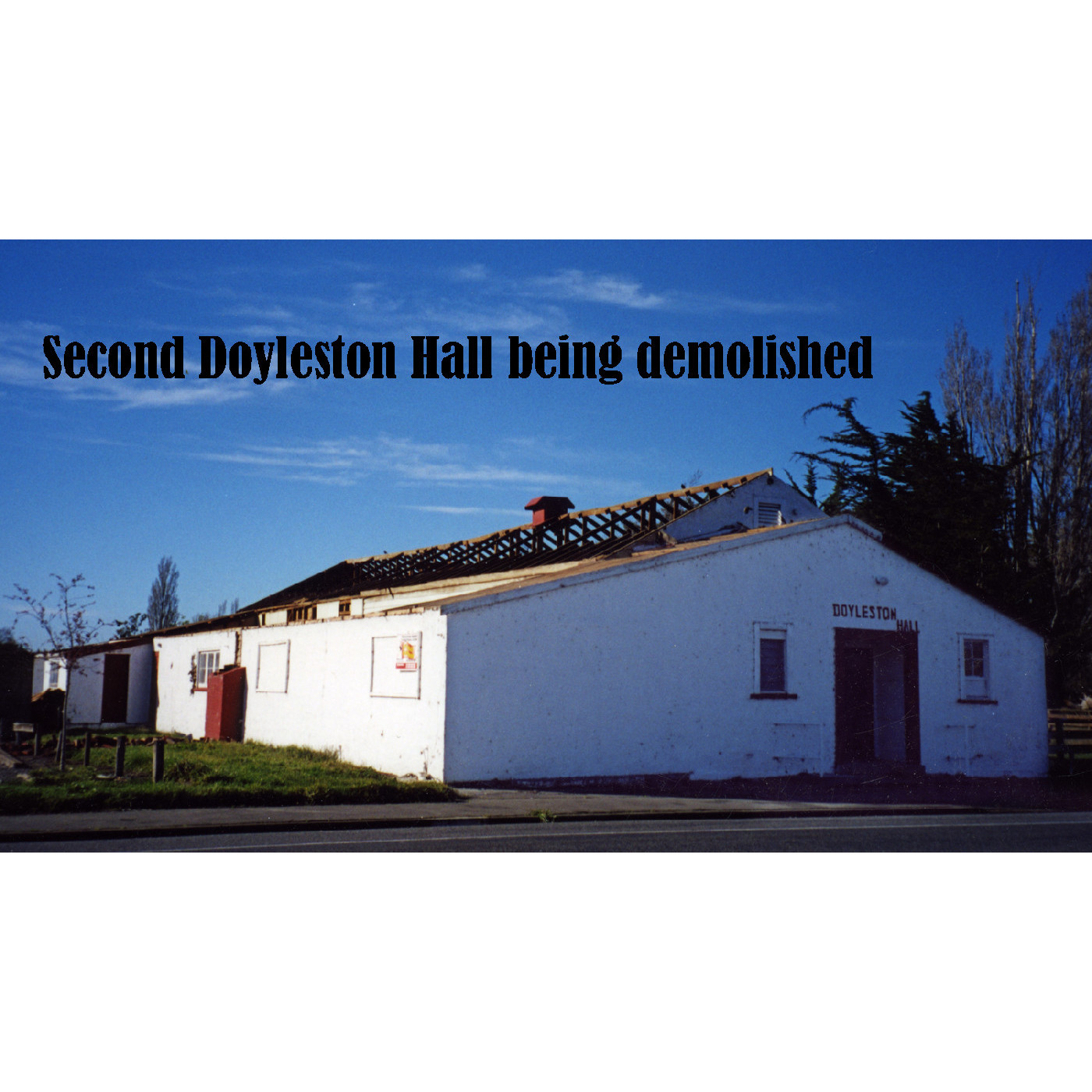 The second Doyleston hall and its people 1939-2001