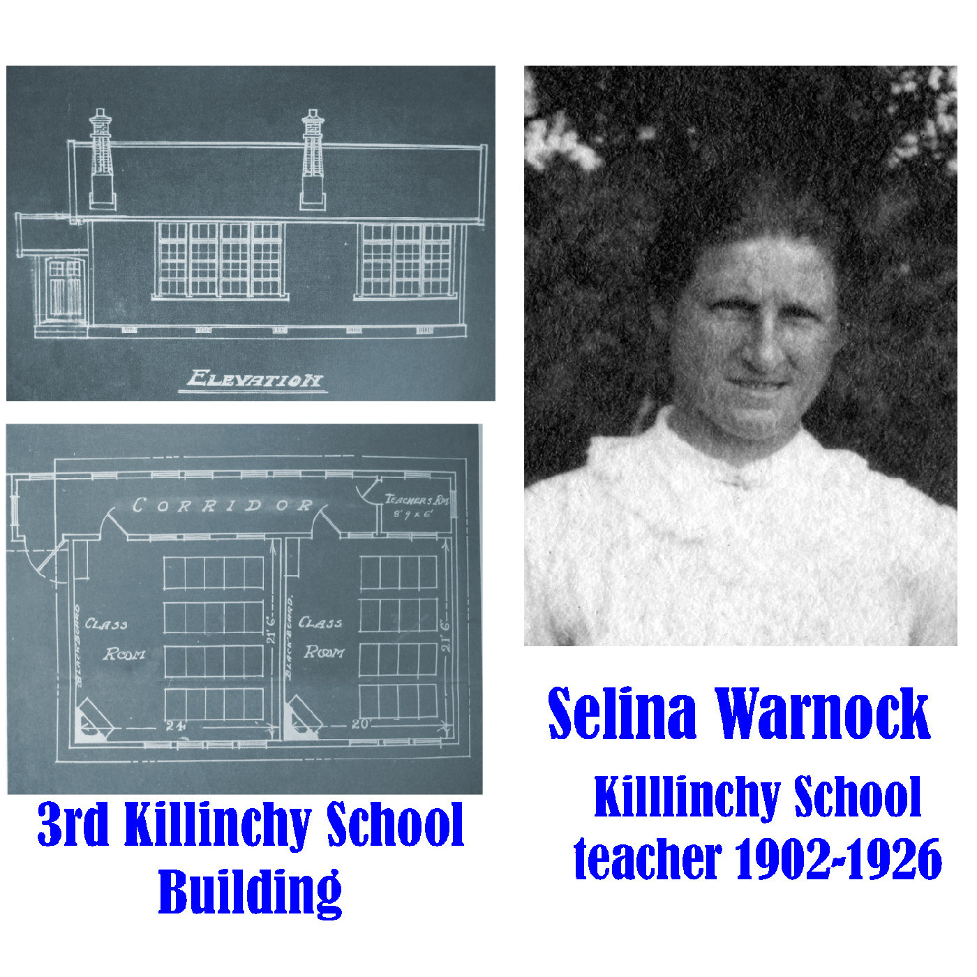 Killinchy School during the reign of Selina Warnock 1902-26