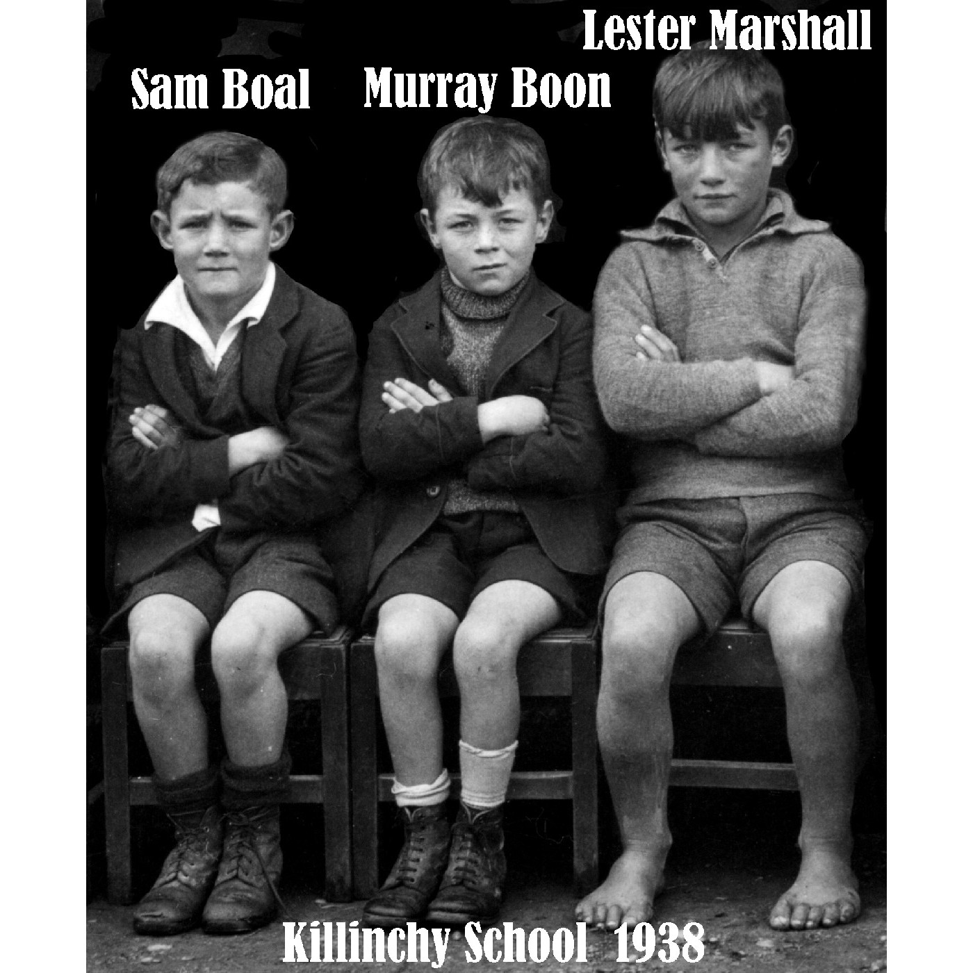 Murray Boon at Killinchy School