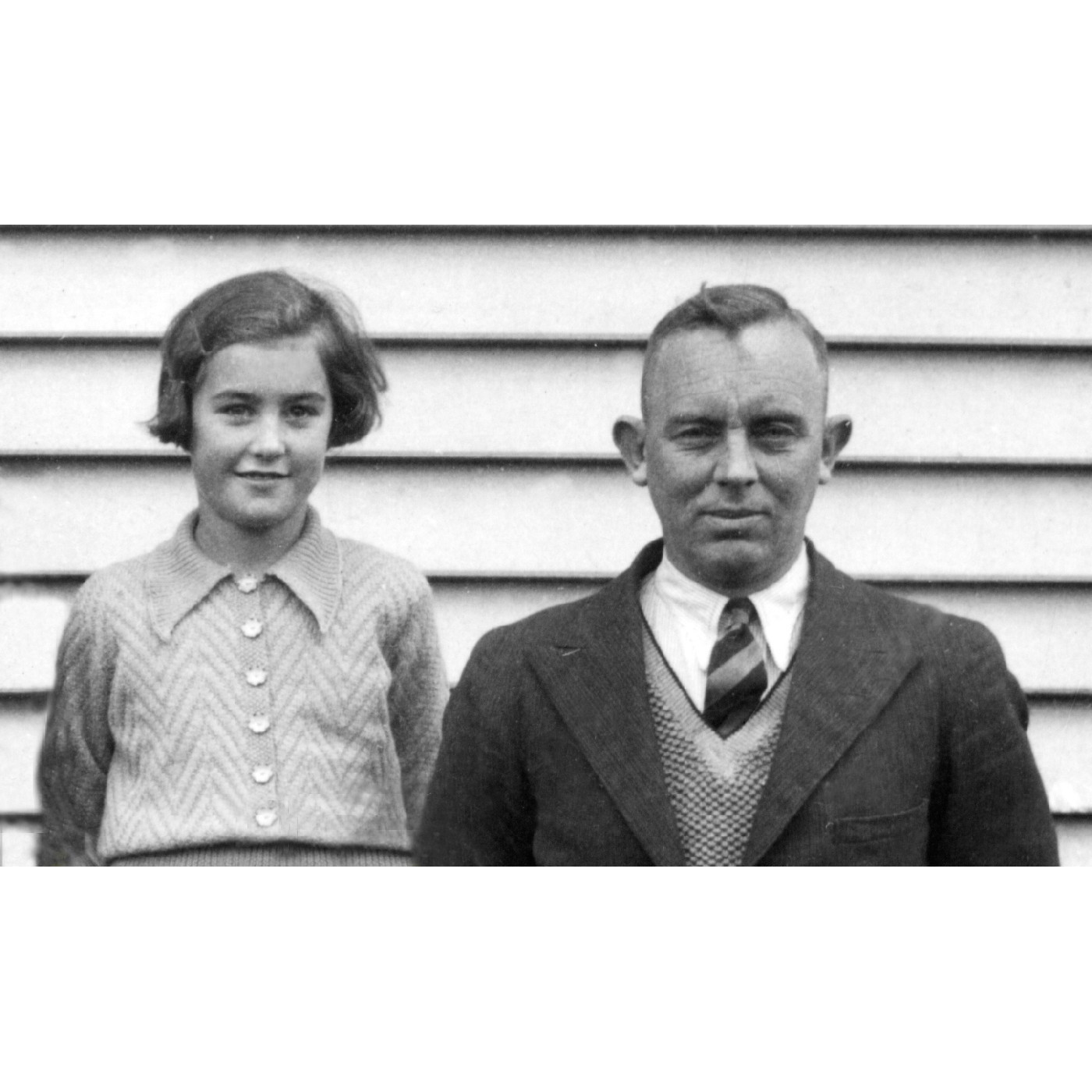 Nancy Lowery (nee Riches) at Killinchy School