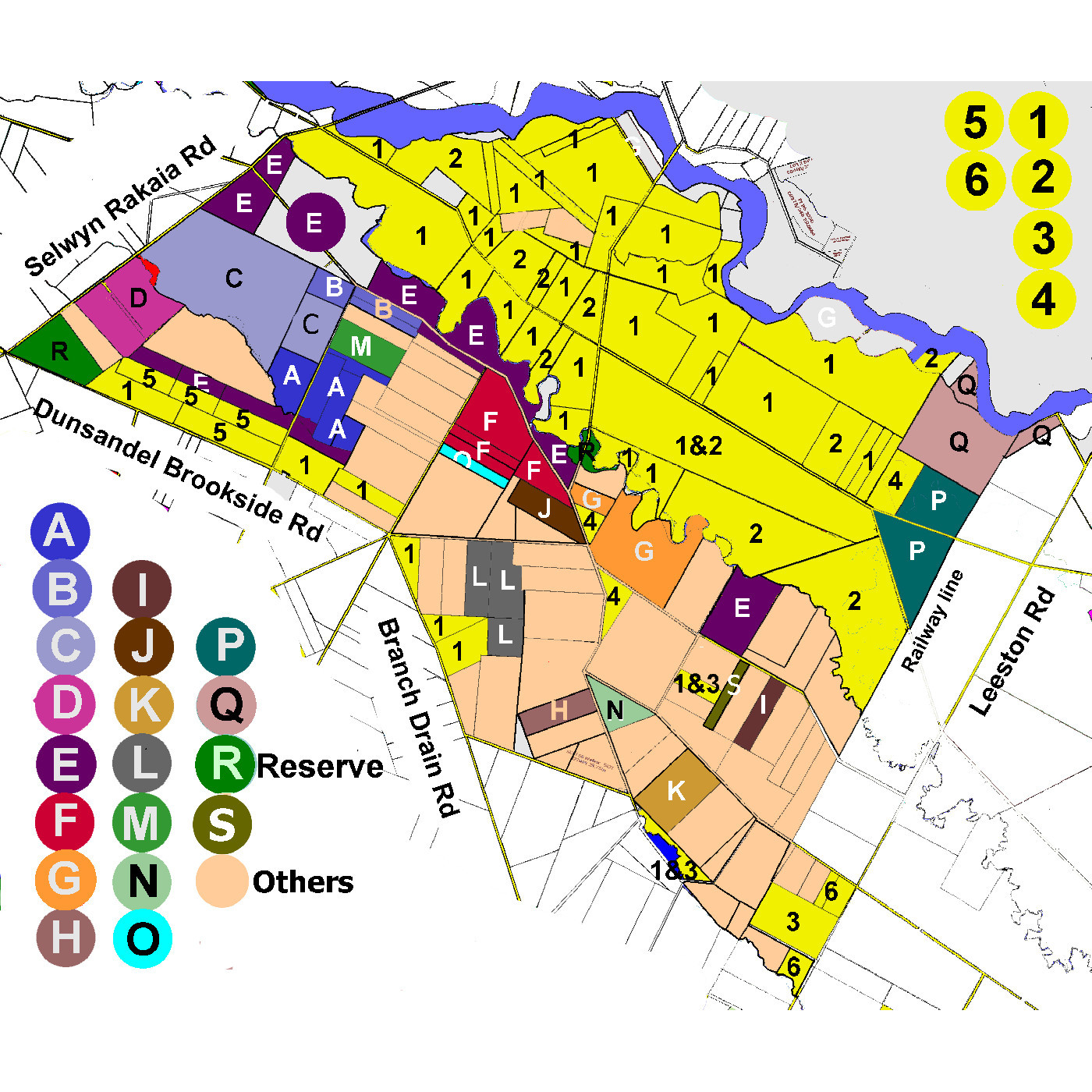 People who bought land in Brookside from the Provincial Government