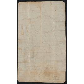 Map of Clinton property, Darfield, 1876