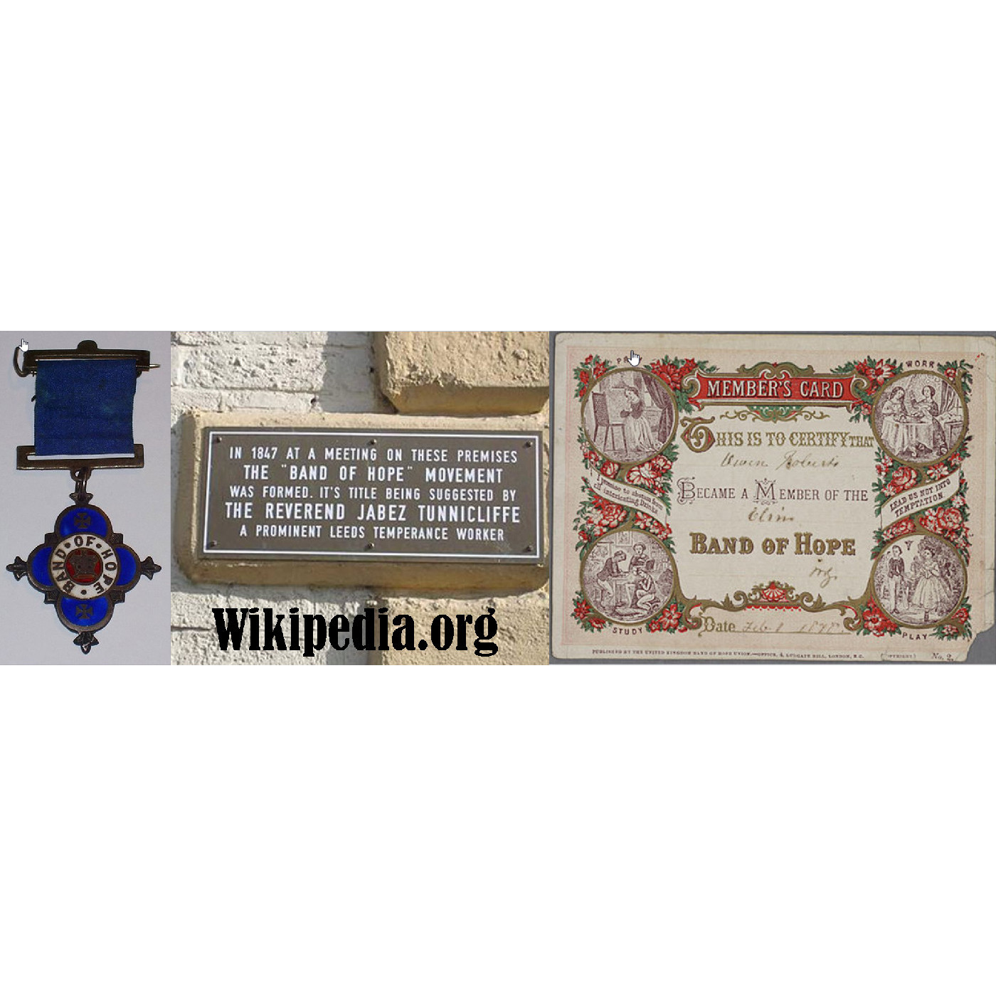 Band of Hope in the First Dunsandel Hall/Library