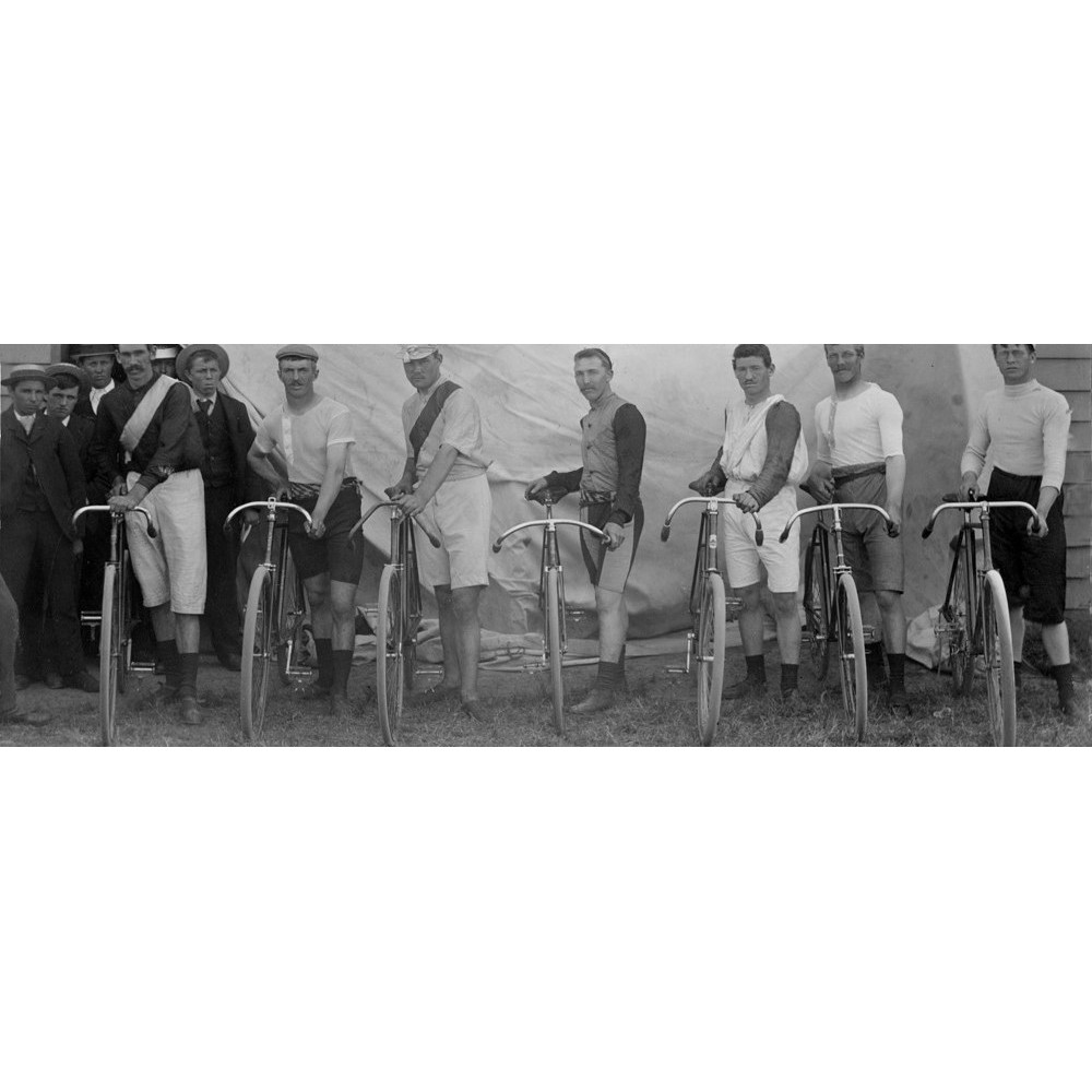 Dunsandel Bicycle Club using the First Dunsandel Hall/Library