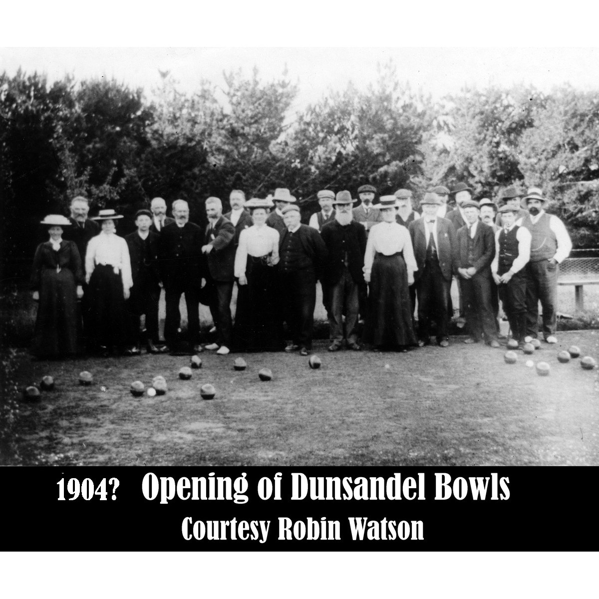 Dunsandel Bowling and Croquet Clubs and their use of the First Dunsandel Hall/Library