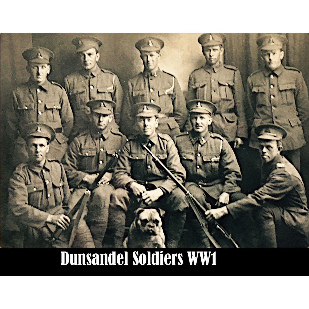 Dunsandel farewells and welcomes to WW1 soldiers in the first Dunsandel Hall/Library 1918