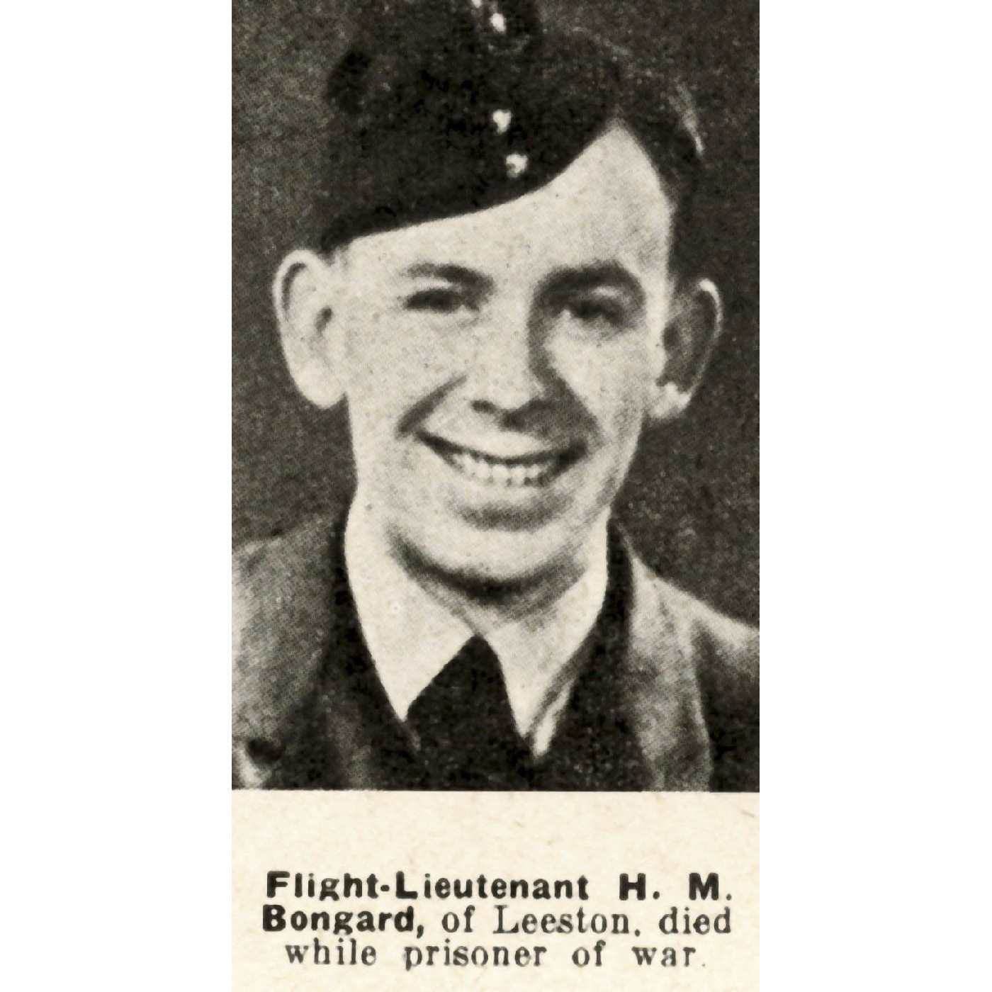 Lieutenant Harper Mervyn Bongard 